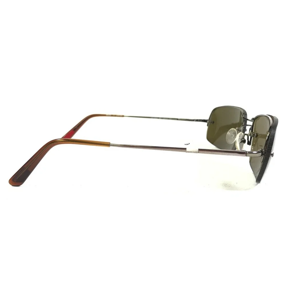 Hugo Boss Sunglasses HG15858 BR Gunmetal Gray Frames with Green Lenses 59-18-130